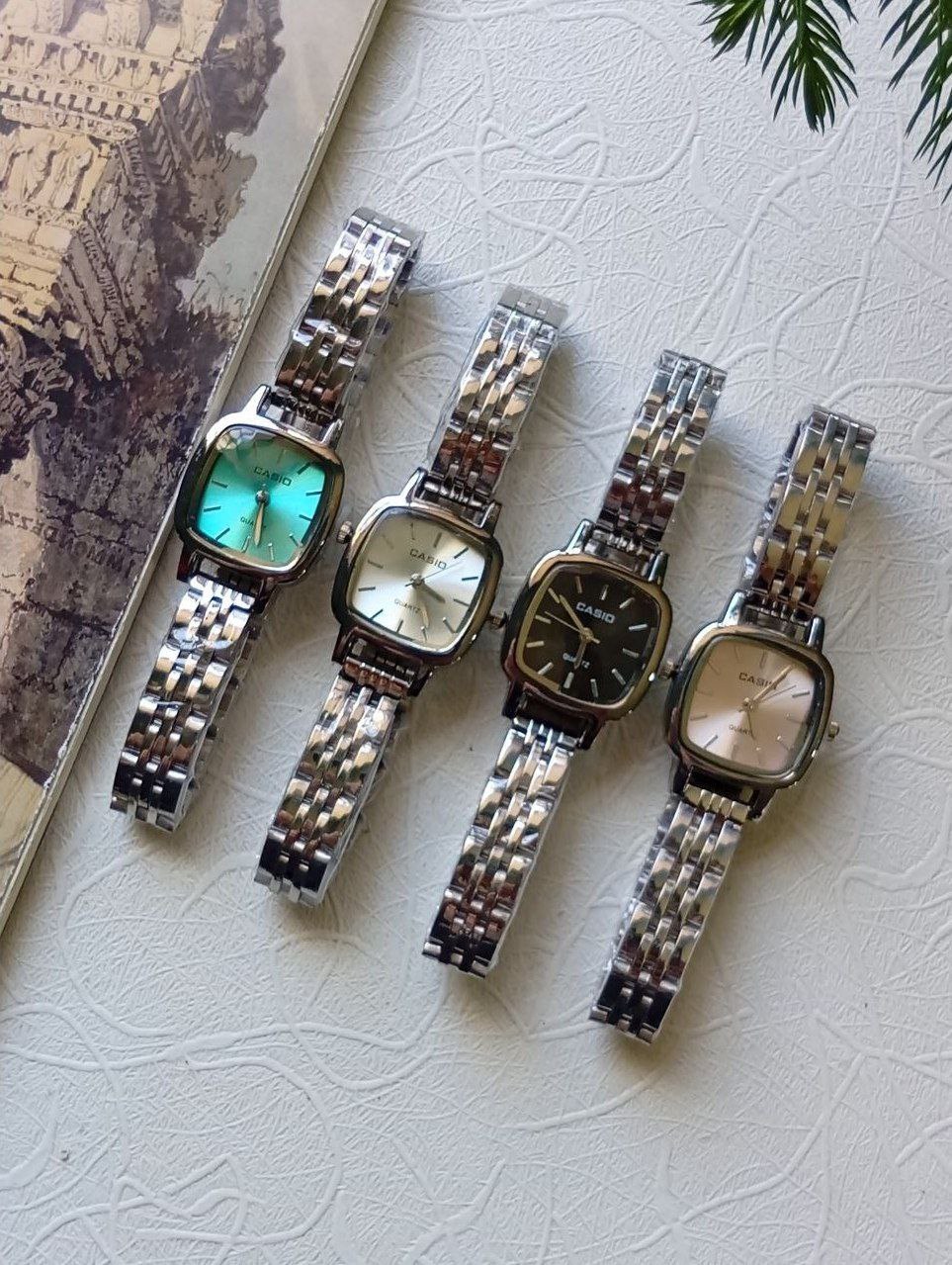 ساعت زنانه کاسیو بند ریلی